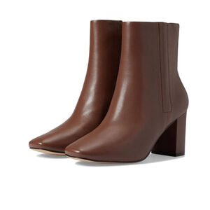 Cole Haan Women’s Chrystie Square Toe Block Heel Bootie 75mm Women’s Size 9